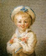 Jean-Honore Fragonard A Boy as Pierrot Spain oil painting artist